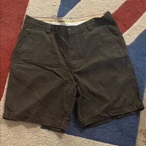 Tommy Bahama Men's Dark Brown Flat Front Shorts